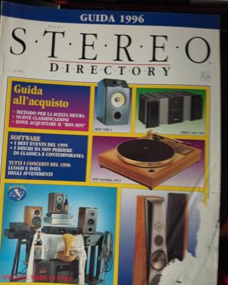 Rivista HI-FI STEREO DIRECTORY GUIDA 1996