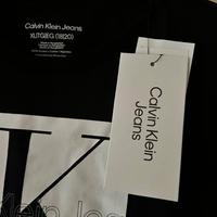 t shirt nera Ck con cartellino nuova tg 18/20 anni