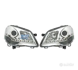 FARI VOLKSWAGEN VW POLO 9N3 05-09 LUCE DIURNA FOND