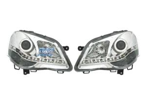 FARI VOLKSWAGEN VW POLO 9N3 05-09 LUCE DIURNA FOND
