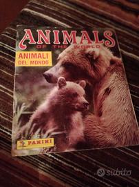 4 album Panini Animali