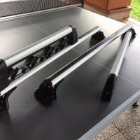 Barre portatutto e portasci per Fiat Panda