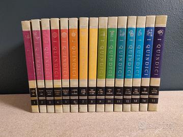 Collana enciclopedia I Quindici COMPLETA '70