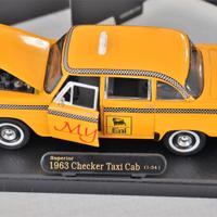 Taxi giallo modellino