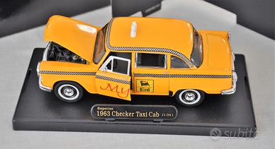 Taxi giallo modellino