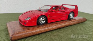 BBurago Ferrari F40 Rossa 1/24 Modellino Burago