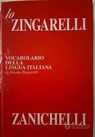 vocabolario della lingua italiana  "Lo Zingarelli"