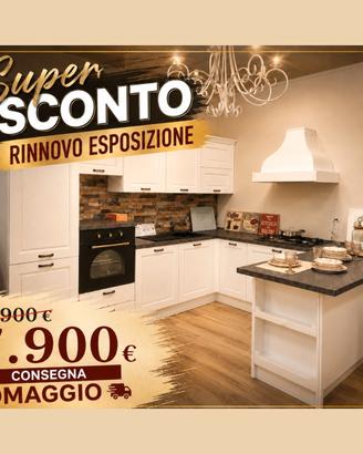 CUCINA ROSY LACCATA  COME ESPOSTA