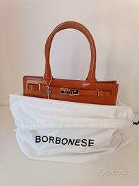  borsa Borbonese. Pelle.Nuovo.