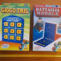 2 GIOCHI - NUOVI  battaglia navale tris