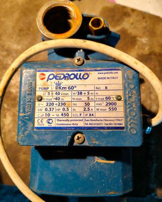 Pompa acqua Pedrollo PKm60 (370w)