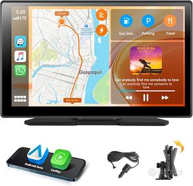 Podofo Portatile Autoradio con Senza Fili Carplay