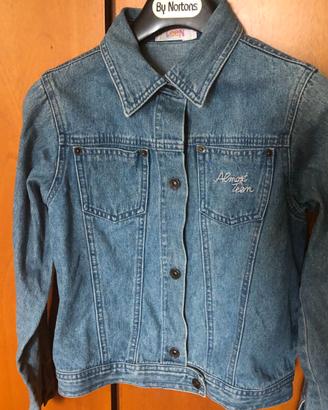 Giubbotto jeans da bambina