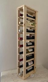 Portabottiglie acqua vino in legno su misura - Arredamento e Casalinghi In  vendita a Pesaro e Urbino