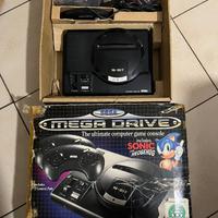 Console Mega Drive e giochi