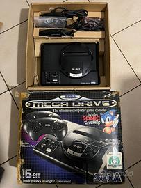 Console Mega Drive e giochi