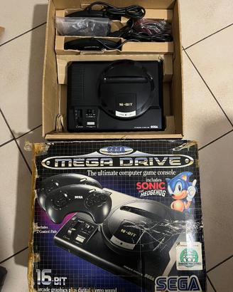 Console Mega Drive e giochi