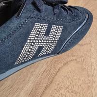 scarpe donna blu hogan