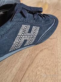 scarpe donna blu hogan