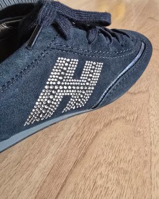 scarpe donna blu hogan