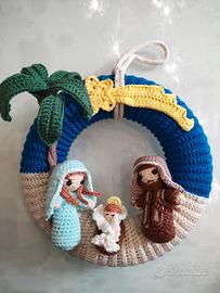 ghirlanda Natalizia  amigurumi 