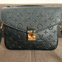 Metis louis vuitton pelle empreinte nera