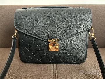 Metis louis vuitton pelle empreinte nera