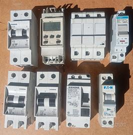 salvavita, interruttori, timer, fusibili testati