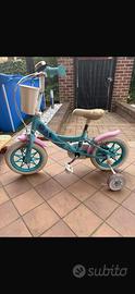 Bici Frozen Bambina con Rotelle