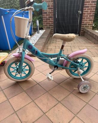 Bici Frozen Bambina con Rotelle