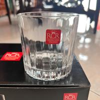 Set 6 Bicchieri acqua da vino whisky o liquori RcR