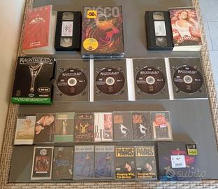 cassette originali videocassette dvd musica Vasco 