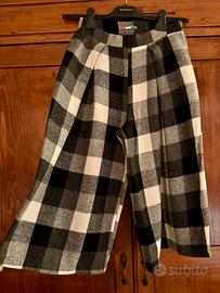 Pantalone a palazzo modello Cropped da Donna