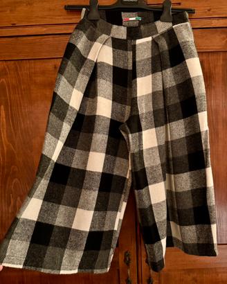 Pantalone a palazzo modello Cropped da Donna