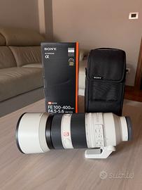 Sony FE 100-400 Teleobiettivo - COME NUOVO