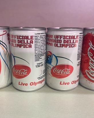 Lattine collezione coca cola