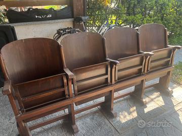 Sedie cinema antiche