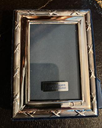 Cornice argento inglese