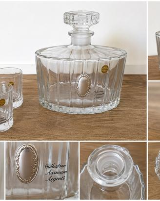 Set cristallo 24% PbO Axanum Argenti