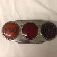 Fanale luce targa auto d'epoca