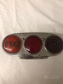 Fanale luce targa auto d'epoca