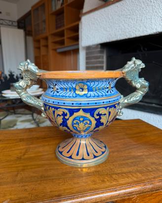 N.2 Coppe in Ceramica Artistica di Gualdo Tadino