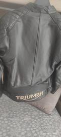 giubbotto in pelle Triumph