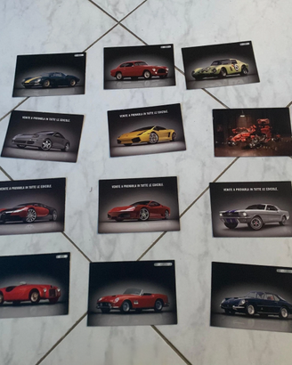 Collezione cartoline auto d'epoca e sportive