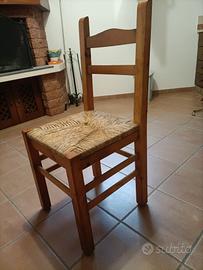 sedie da cucina in legno