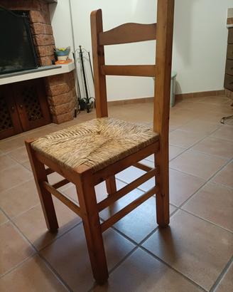 sedie da cucina in legno