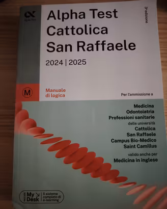 Libro Alpha Test manuale di logica 