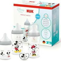 NUK Set Disney 3 Biberon 1 Ciuccio Disney Topolino