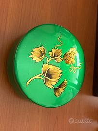 Scatola portagioie Thailandia handmade legno verde