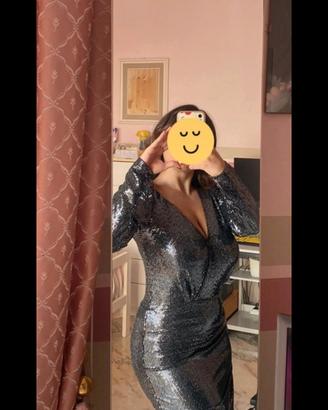Vestito stradivarius paillettes